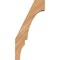 Ekena Millwork 5 1/2"W x 12"D x 24"H Balboa Smooth Knee Brace, Western Red Cedar BRC06X12X24BOA00SWR - alternate 2